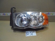 02 03 04 RAM PICK UP 1500 DRIVER Side Aftermarket Headlight Used front Lamp#1031