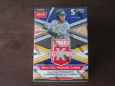 2020 PANINI ELITE EXTRA EDITION BASEBALL FACTORY SEALED BLASTER BOX  HITS!!!