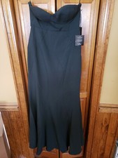 Lulus Coveted Curated Collected Green Strapless Maxi Formal Ball Gown Size XL