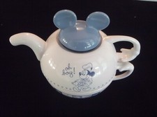 DISNEY MICKEY MOUSE Children's Tea Set 3 Piece Ceramic