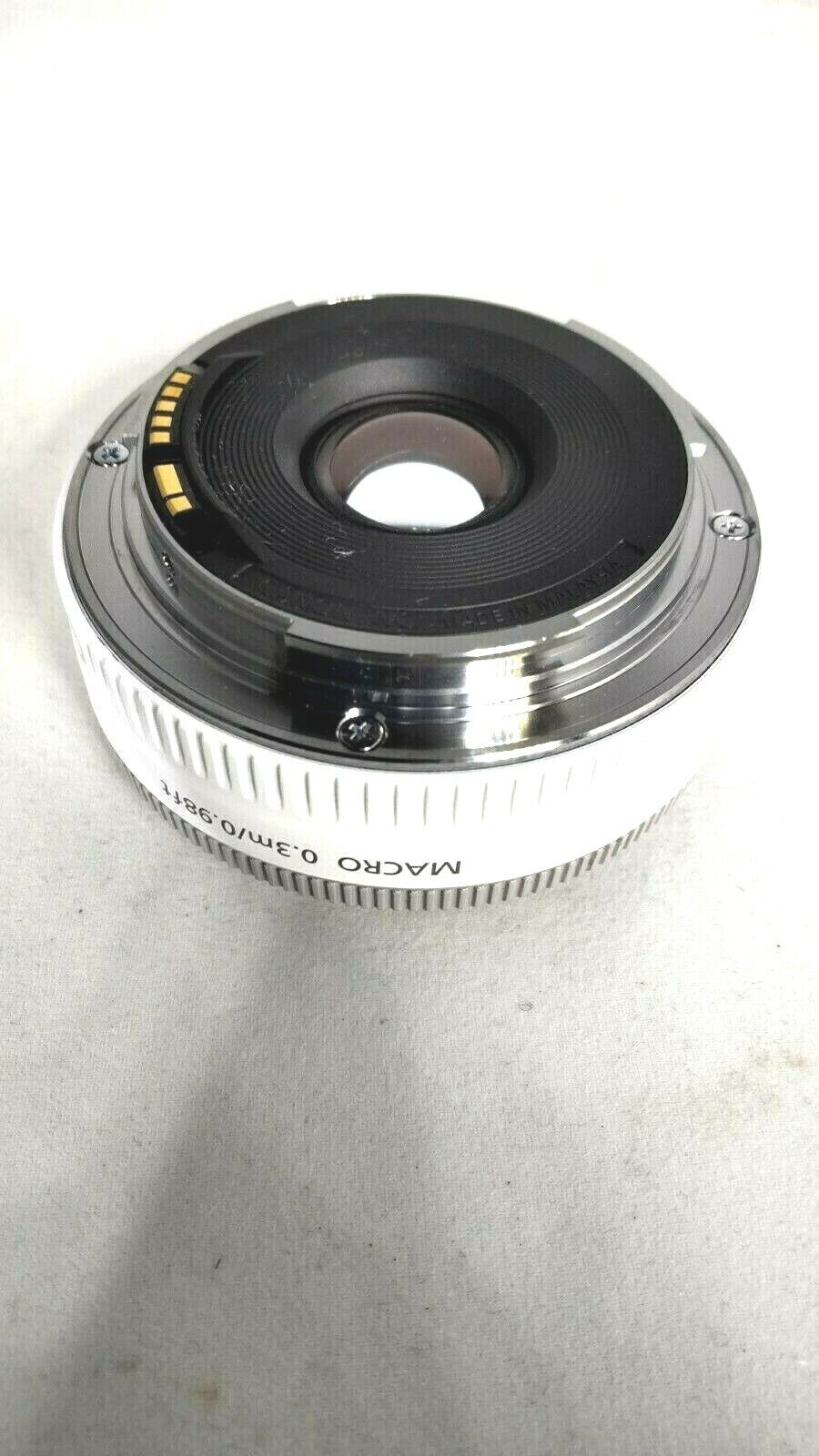 【Near Mint】Canon EF 40mm f2.8 STM White Lens form japan #0136