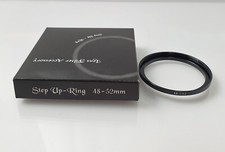 Rising step up ring 48-52mm for Canon QL17 GIII , Leica lens
