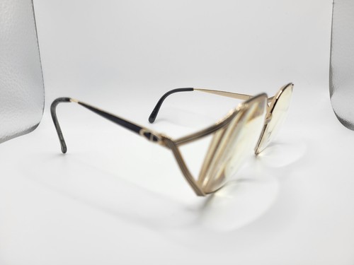 Vintage Christian Dior 2387 Austria Gold Round Eyeglasses FRAMES ONLY 55-16-120 - Picture 14 of 17