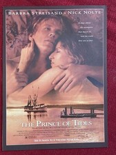 The Prince Of Tides Movie Barbra Streisand 1991 Print Ad - Great To Frame