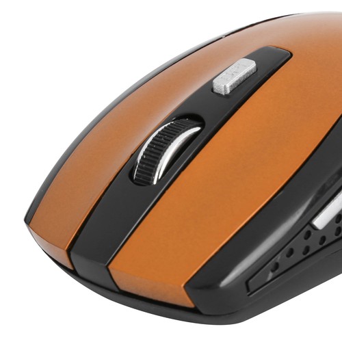 (orange) 02 015 Cordless Mouse Portable Computer Mouse Slim Silent Mouse - Picture 11 of 22