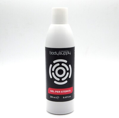Bodysupply Stencil Gel 250ml. Abzugsflüssigkeit für Tattoovorlagen, 