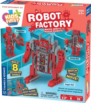 Large Science Fundamentals Kit Motorized Robot Building Engineering Fun for Kids