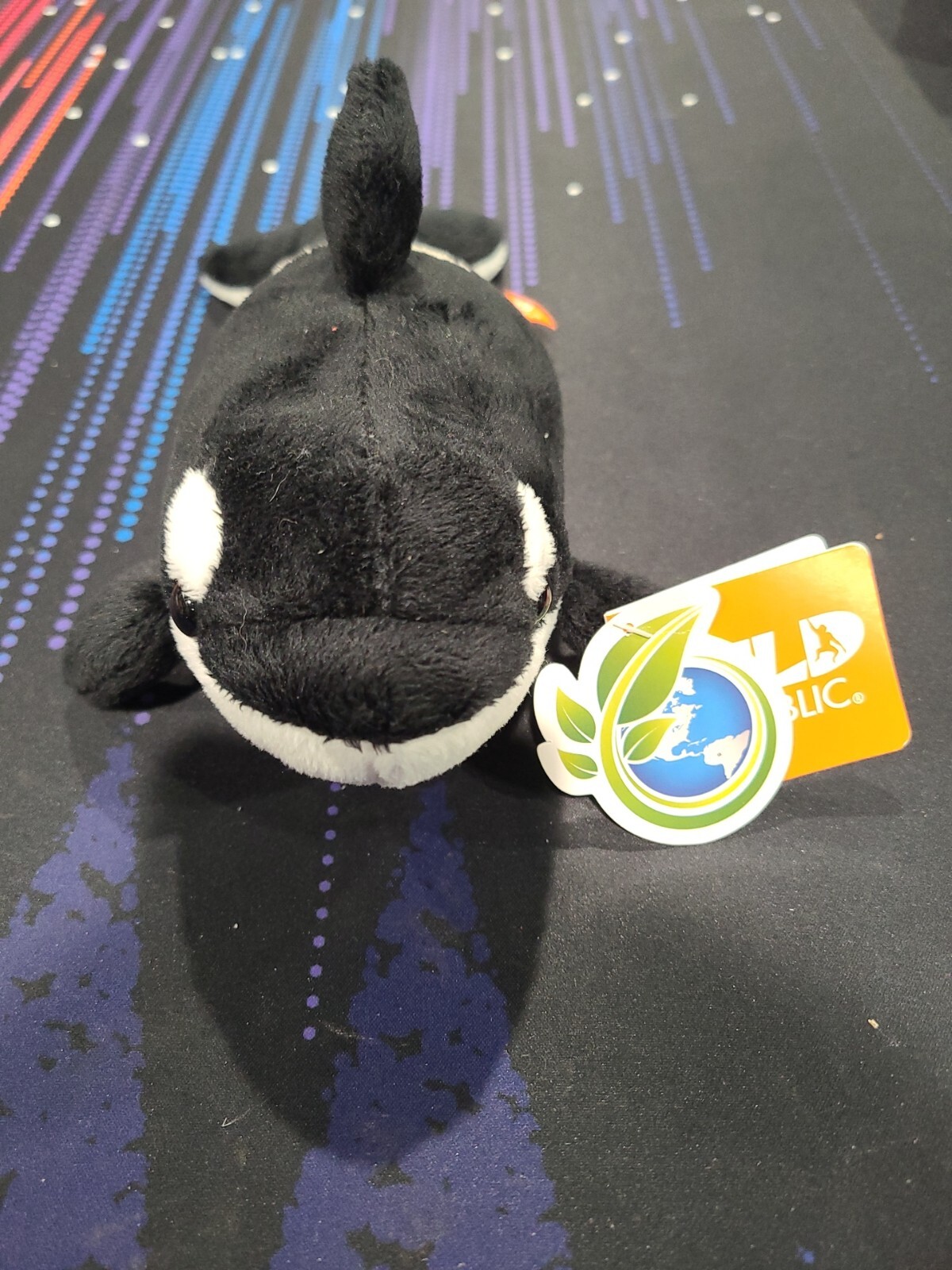 Mini Orca 8" Wild Republic Plush Stuffed Animal 21588