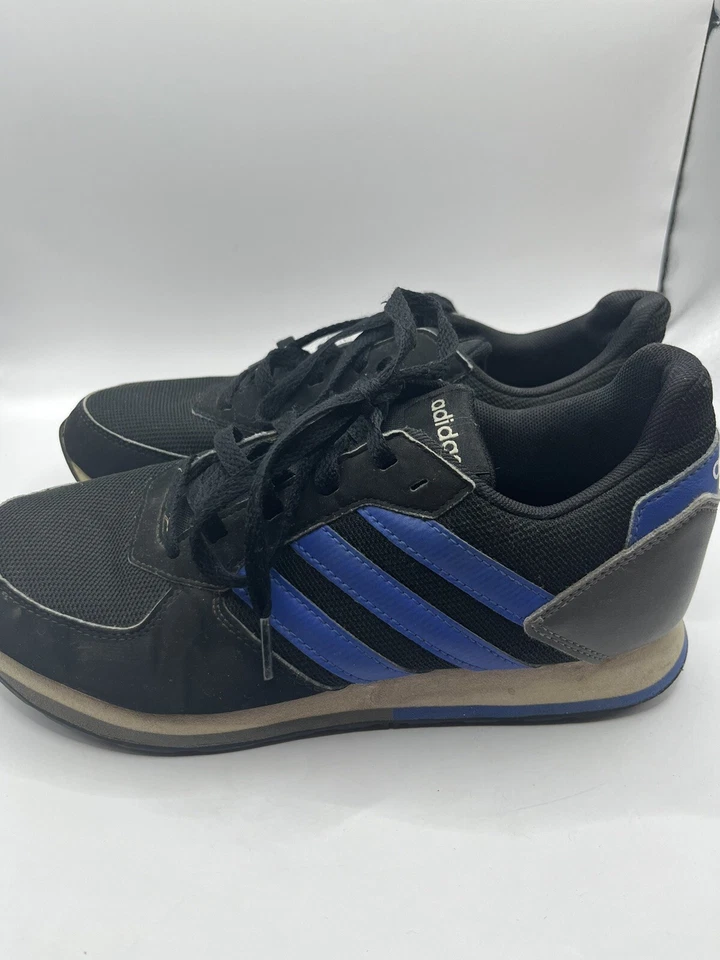 Shoes Universal Kids Adidas 8K K DB1855 Black-Blue Size 5 Kids - image 2 of 4