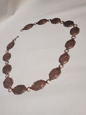 Vintage Copper Tone Chain Link Belt