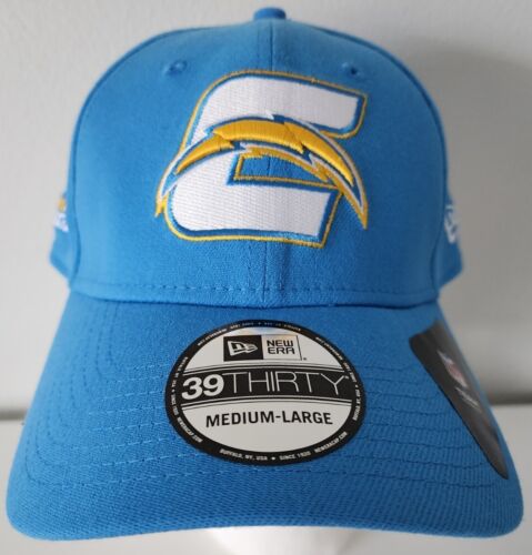 NEW New Era 9FIFTY Los Angeles Chargers NFL Logo Mix Up Flex Fitted Hat Size M/L - Picture 1 of 5
