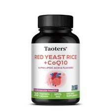 Red Yeast Rice Supplement with COQ 10 & Alpha Lipoic Acid, Cardiovascular Health