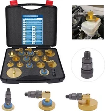 Universal Brake Master Cylinder Bleeder Adapter Kit for Brake Fluid Bleeding 