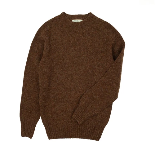 Classic Shetland Crew Neck Jumper