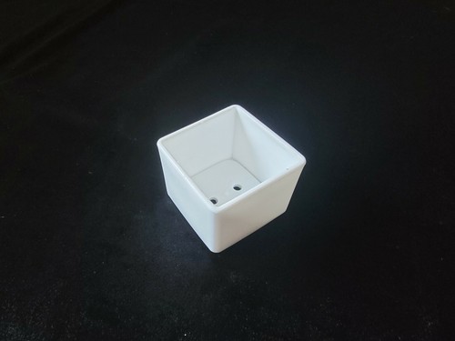Succulent Planter Pots with Drainage Holes for Indoor Plants, Herbs. Set of 2. - Picture 9 of 9