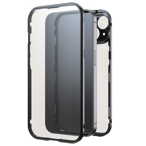 Hülle " 360° Glass " Für Apple IPHONE 15, Schwarz
