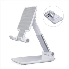 Foldable Adjustabl Tablet Stand Cell Phone Holder Mount For iPhone Samsung iPad 