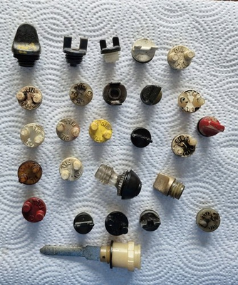 #ad #ad Vintage Lot Of Small Engine Oil Fill Plugs 26 Pcs. Briggs Kohler Honda $45.00