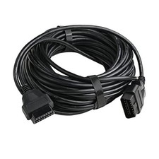 50 Feet / 15 Meter OBD2 OBDII Full 16 Pin Car Male to Female Extension Cable