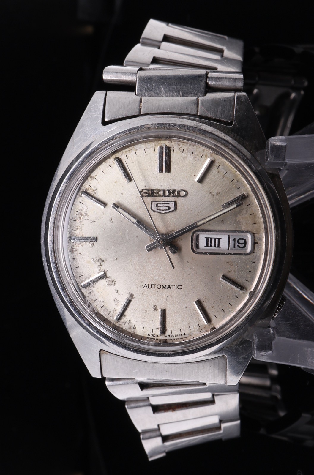 Automatic Auth. 6309-7150 Wristwatch Steel Dial 5 35mm Steel Stainless Seiko - vintagewatches.pk