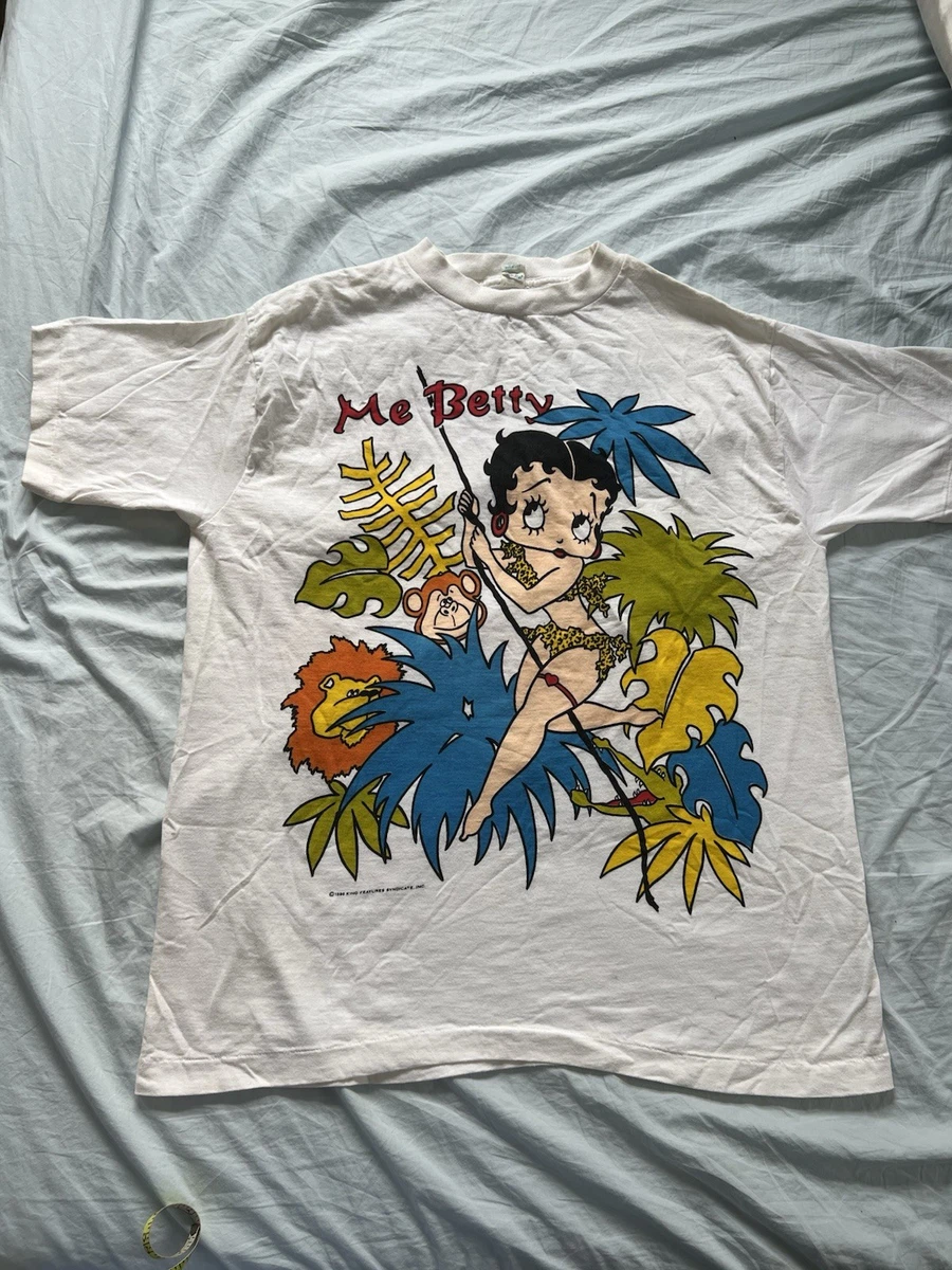 Betty Boop Shirt In Men's Vintage T-Shirts for sale | eBay