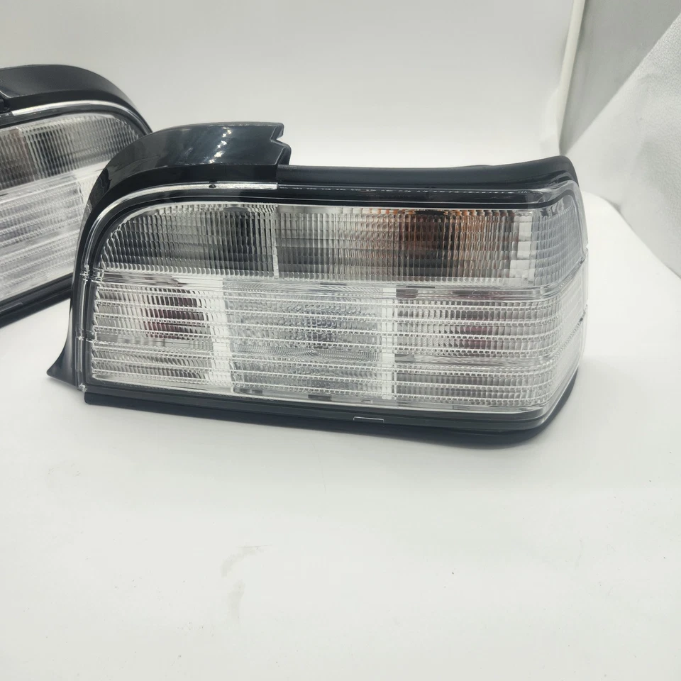 Par de luces traseras transparentes Bmw E36 cupé CONVERTIBLES lente euro cristal luces traseras Foto 2 de 4
