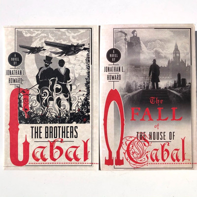 Jonathan L. Howard paperback lot Brothers Cabal and Fall of the House of Cabal