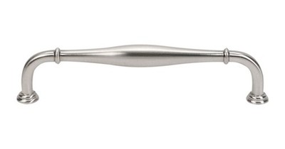 Alno A7266-SN Contemporary Acrylic Bath Single Post Tissue Holder Satin Nickel
