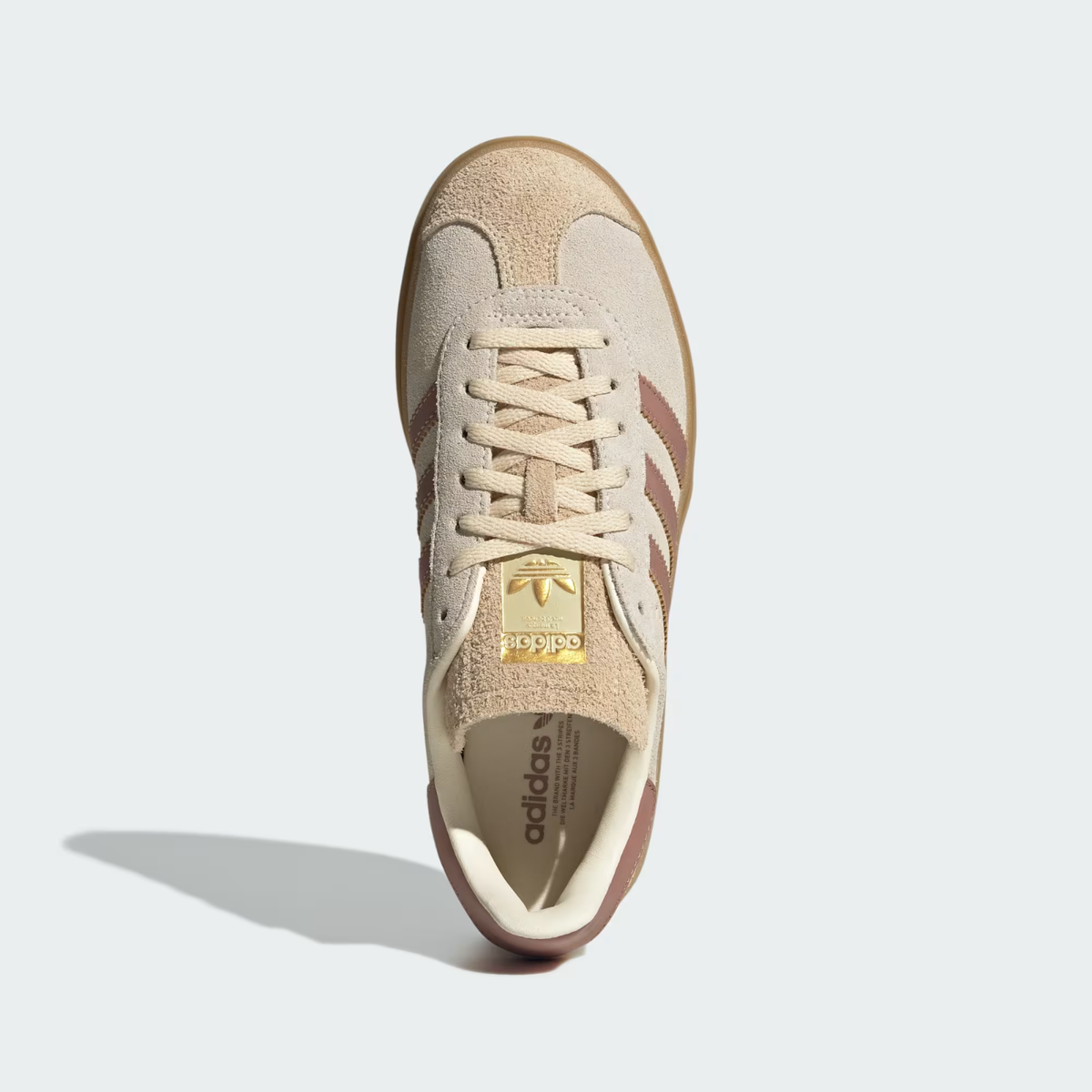 Adidas Originals GAZELLE BOLD JS3893 Cream White / Warm Clay