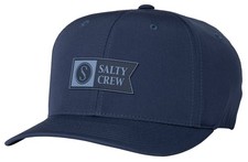 Salty Crew Apex Flexfit Hat - Navy - New