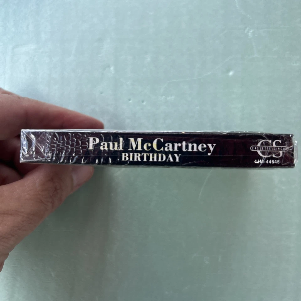  Paul McCartney - Birthday - Cassette Single Tape - 1990 - New Sealed - Image 3 of 3