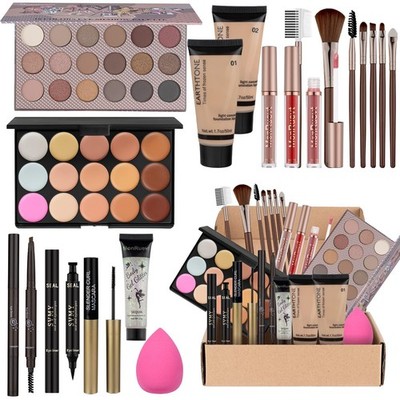Makeup Kits Teens Girls Set Women Teenager, Eyeshadow Primer Gift Full Pack