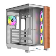 Thermaltake View 380 XL WS ARGB Snow Mid Tower Chassis ca-11e-00m6wn-ws