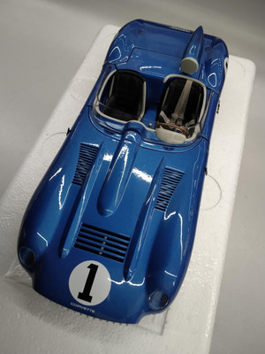 Autoart 1/18 Chevrolet Corvette Ss 195 1957 Blue | eBay
