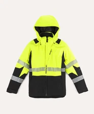 Truewerk S4 Tower Parka Hi-Vis Men's Yellow Heavy Duty XXL Brand New!!