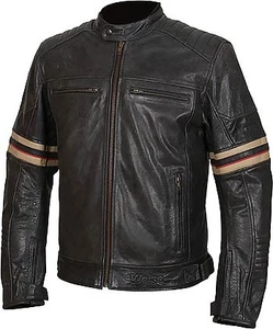 Weise Detroit Leather Jacket - Black