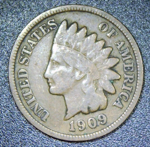 1909 Indian Head Cent  VG-F RC44