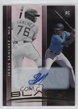2021 Panini Chronicles Black Jesus Sanchez #4 Auto 16m2