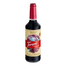 Torani Puremade Galaxy Flavoring Syrup 750 mL Glass Bottle 880607148