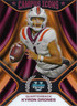 2024 Bowman University Chrome - Campus Icons Kyron Drones #CI-19 (RC) VT Hokies