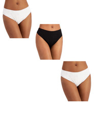 3 Pack Charter Club Everyday Cotton High-Cut Brief Underwear 2XL NWT 100117228