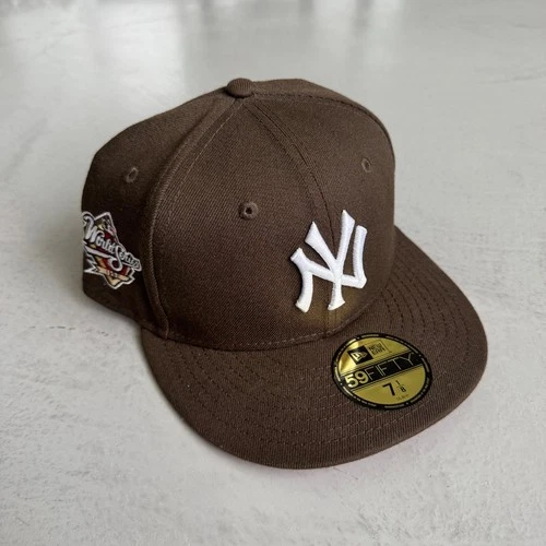 7 1/8 New York Yankees 1998 World Series Patch New Era 59FIFTY Fitted Cap Hat