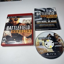 PLAYSTATION 3 PS3 BATTLEFIELD HARDLINE VIDEO GAME Tested