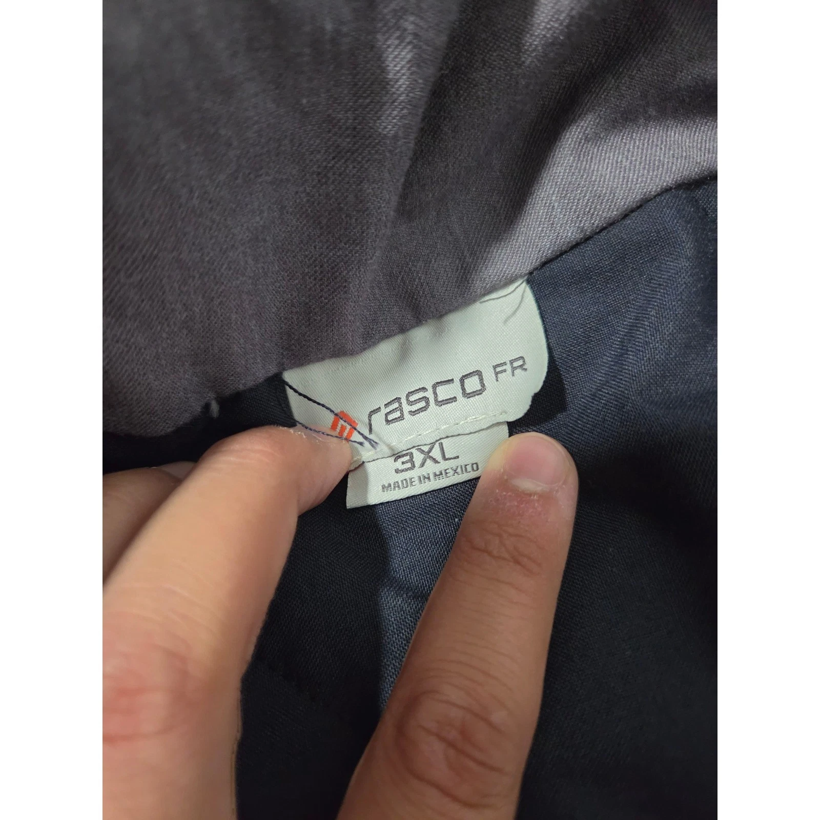 Rasco FR GlenGuard Field Jacket Gray CAT3 Flame Resistant Work Coat 3XL FR8836GY image 3
