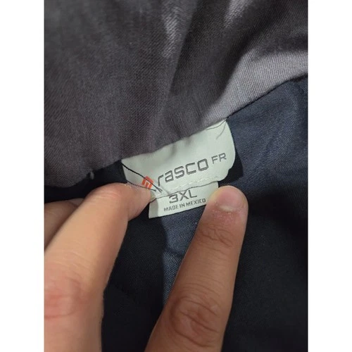Rasco FR GlenGuard Field Jacket Gray CAT3 Flame Resistant Work Coat 3XL FR8836GY image 3