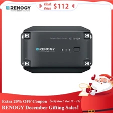 Renogy 12V 40A DC to DC Battery Charger DC-DC On-Board Battery Charger