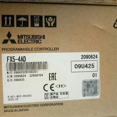1pcs New Mitsubishi FX5-4AD FX54AD plc Expedited Shipping