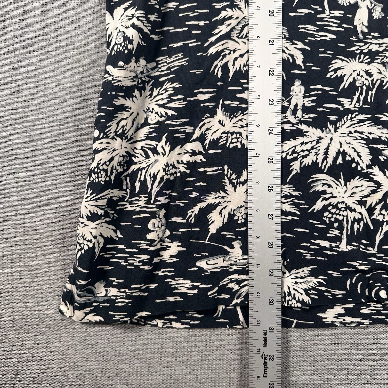 Polo Ralph Lauren Shirt Men 2XL Rayon Caldwell Hawaiian Palm Tree Camp Vacation thumbnail 10