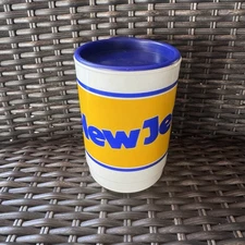 Vintage Whirley New Jersey Plastic Travel Mug with Lid