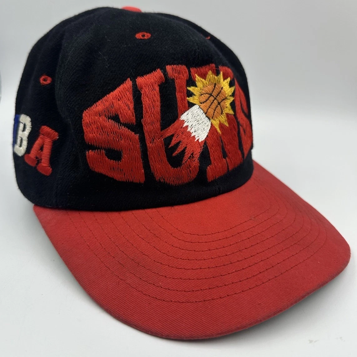Vintage 90s Starter Phoenix Suns NBA Snapback Hat Logo La Nouvelle France RARE